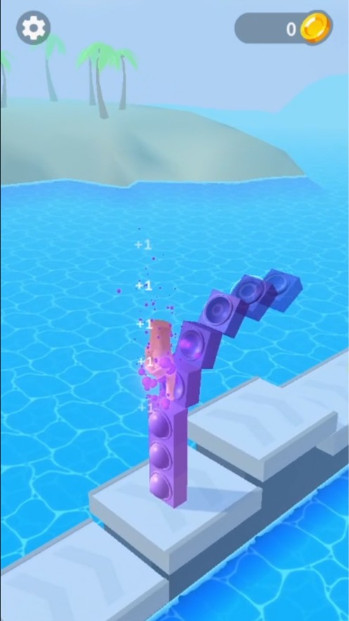 泡泡跑酷（PopItAll）截图1