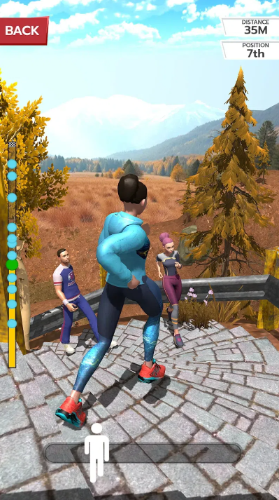 步行竞速游戏截图2