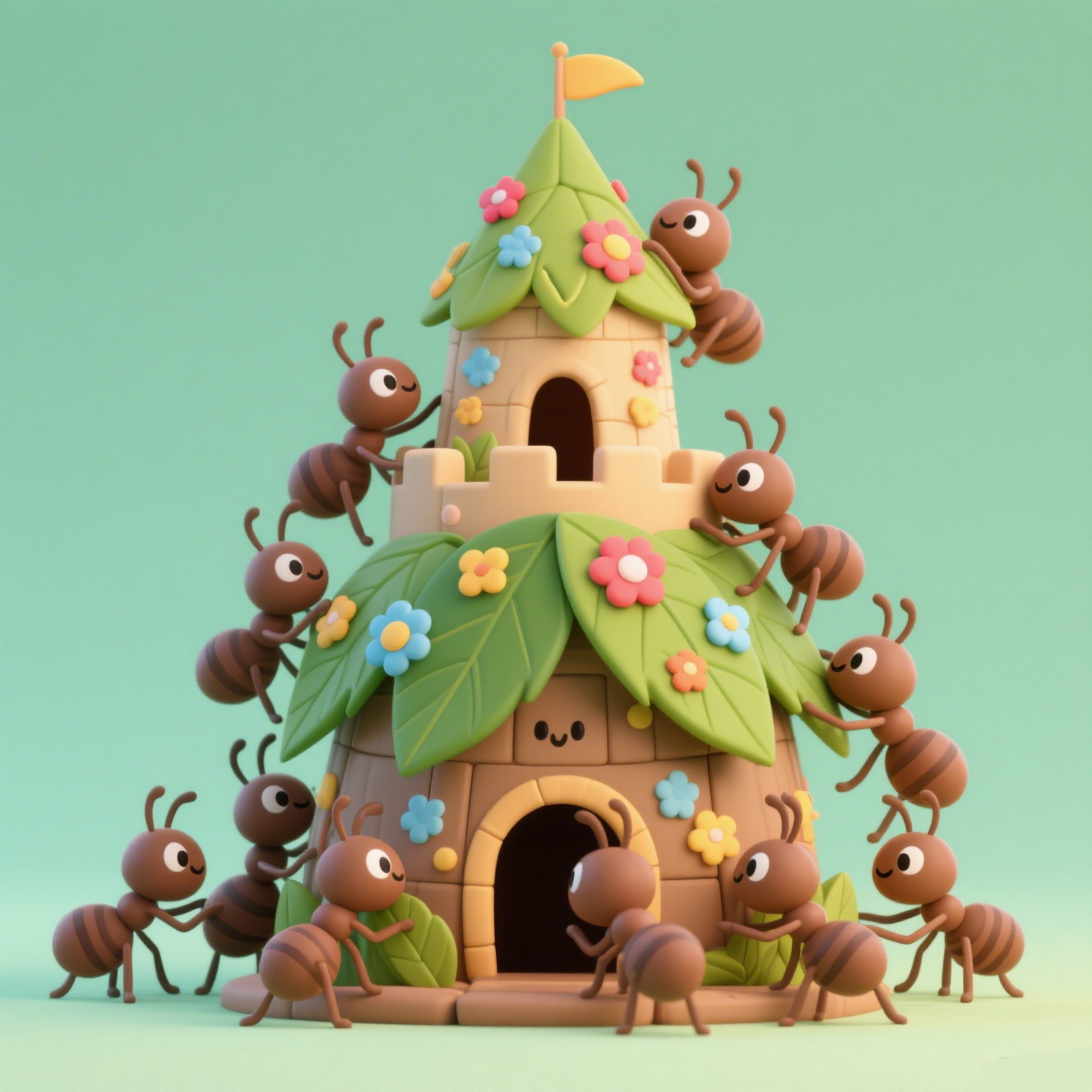 我的蚁族城堡游戏