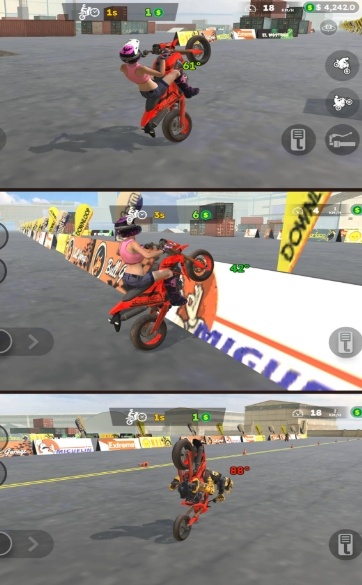 摩托前轮离地3D手机版图2