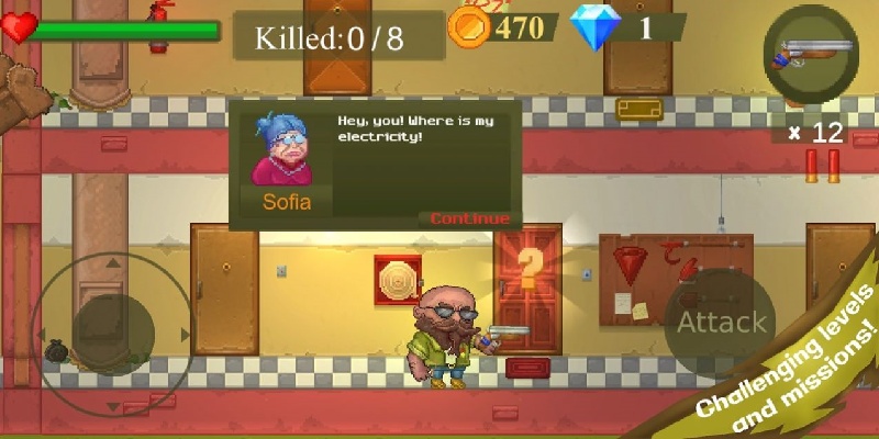 Zombie vs House Defender游戏截图2