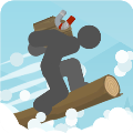 火柴人滑雪板
