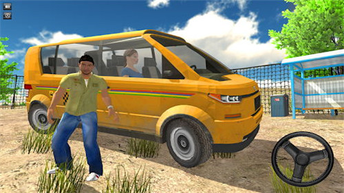 村庄出租车驾驶模拟器（Taxi Simulator Game）图2