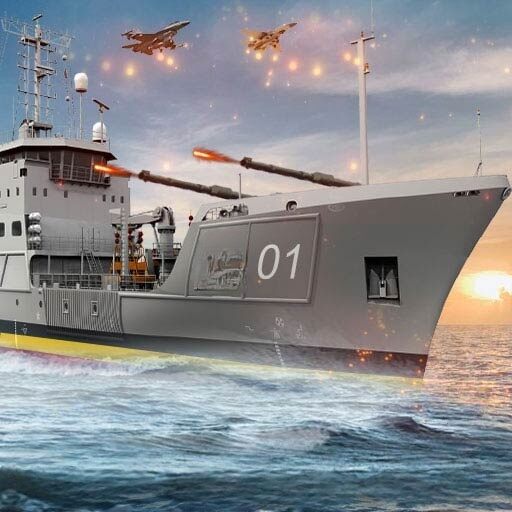 蓝水舰队大决战游戏