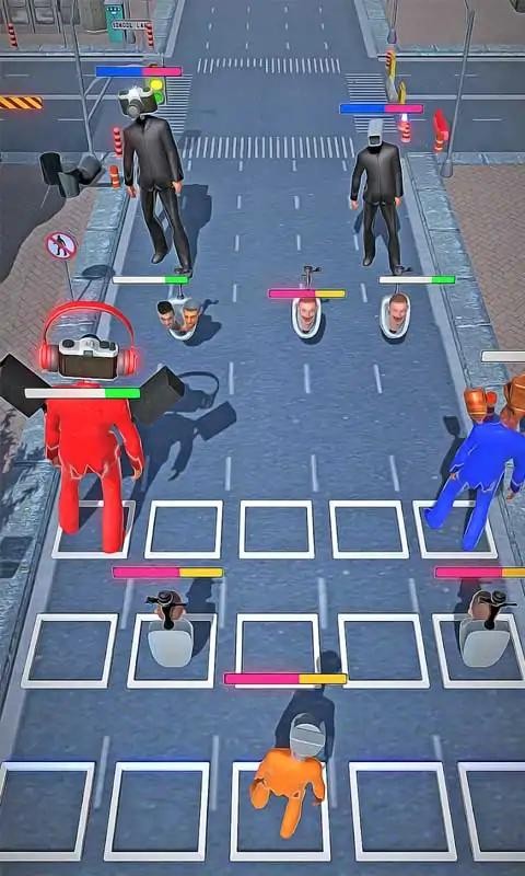 厕所怪物合并战斗游戏截图3