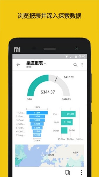 Power BI app截图1