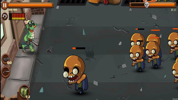 植物僵尸射击版游戏截图1