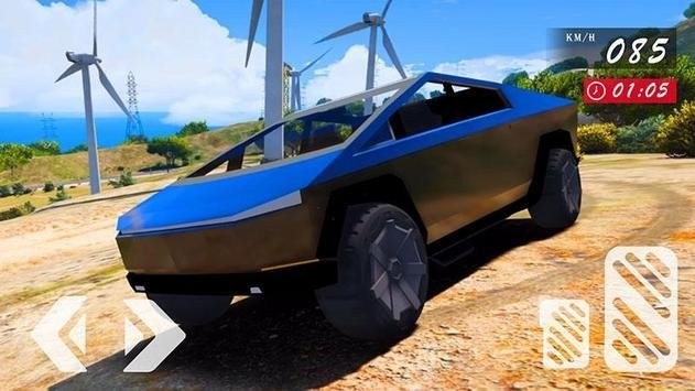 赛博卡车模拟器（CyberTruck Simulator）截图3