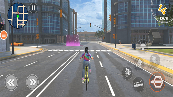 越野自行车赛车游戏图3