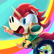 独轮车上的独角兽游戏