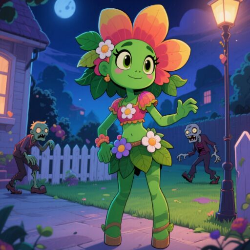 植花御敌战纪游戏