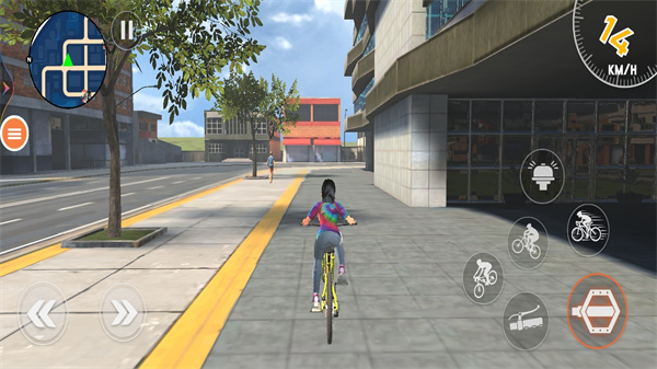 越野自行车赛车游戏图1