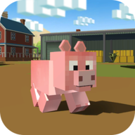 块状猪模拟器3d(Blocky Pig Simulator 3D)