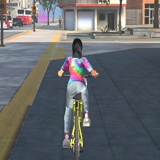 越野自行车赛车游戏