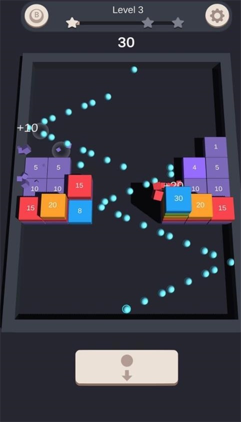 球砖断路器游戏截图2