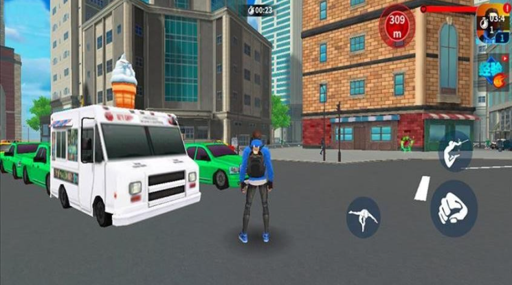 钢铁蜘蛛城市英雄截图1