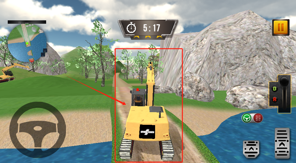 Water Surfer Excavator Crane官网版截图1
