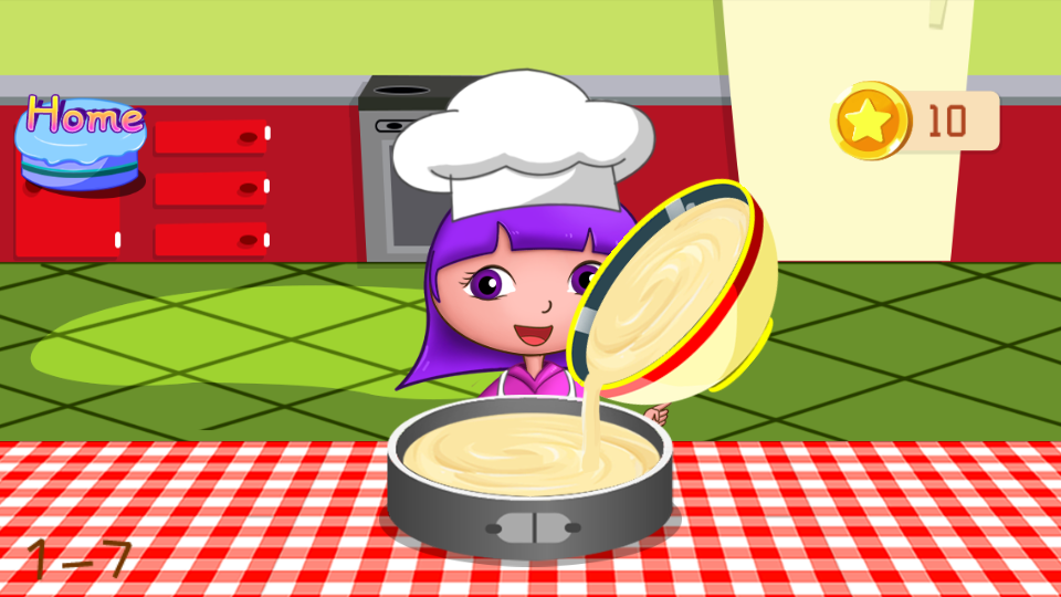 公主安娜做蛋糕游戏截图1