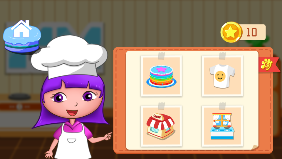 公主安娜做蛋糕游戏截图4