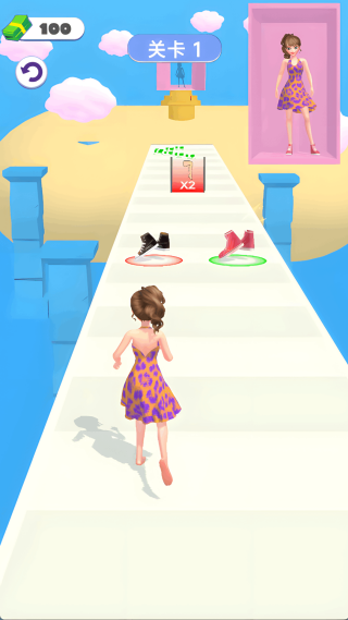 女神向前跑手游截图1