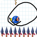 救救蓝胖球游戏