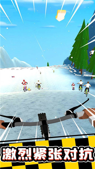 疯狂自行车竞速大冒险图1