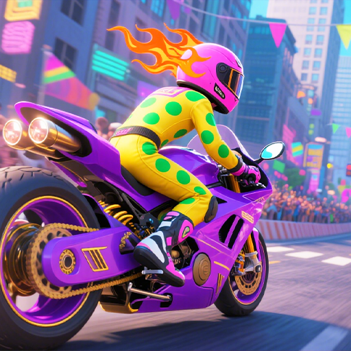 狂热摩托竞速游戏