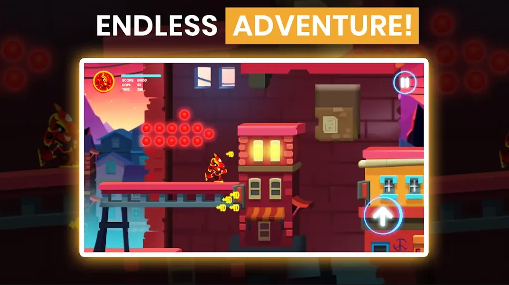 机器人动力火焰跳跃（ROBOT POWER BLAZE JUMP）游戏截图2