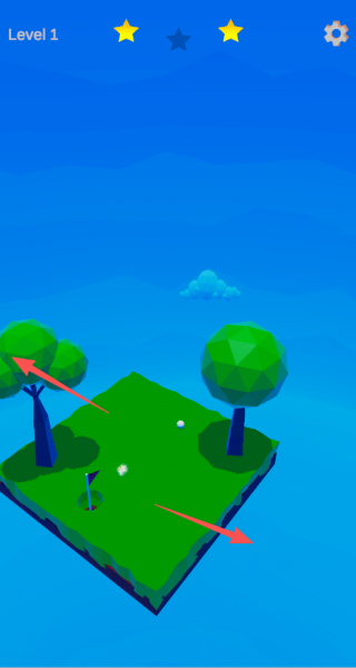 浮动地面高尔夫最新版图3