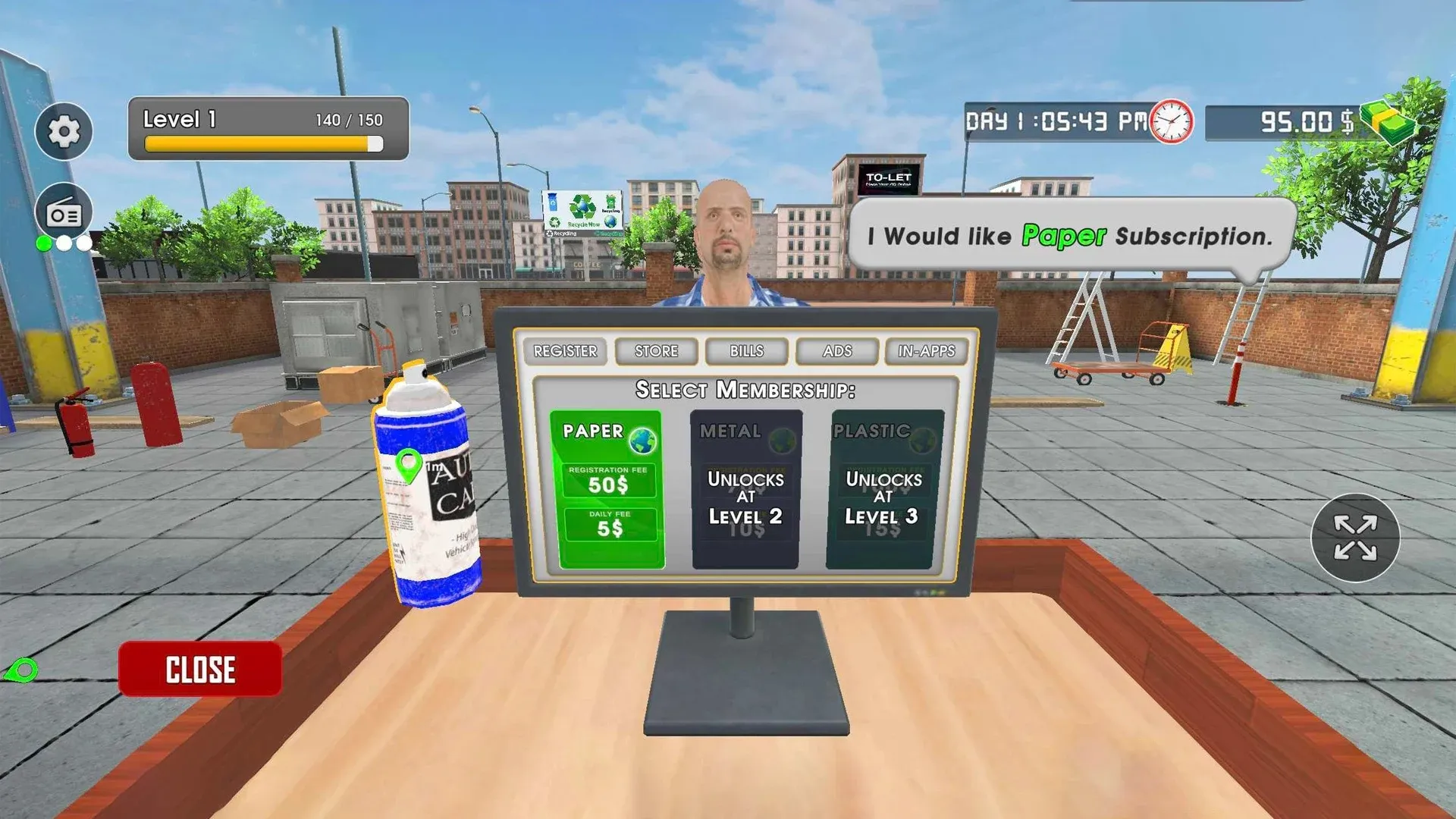 垃圾回收中心游戏截图1