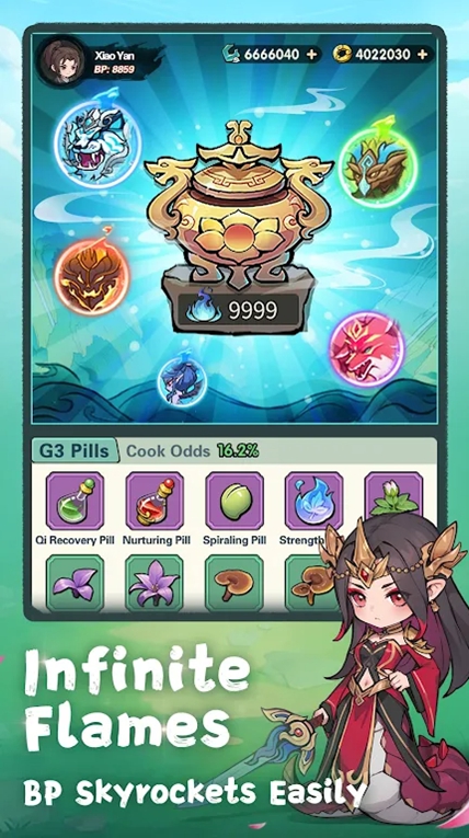 苍穹之战2D（Battle Through the Heavens 2D）手游截图2