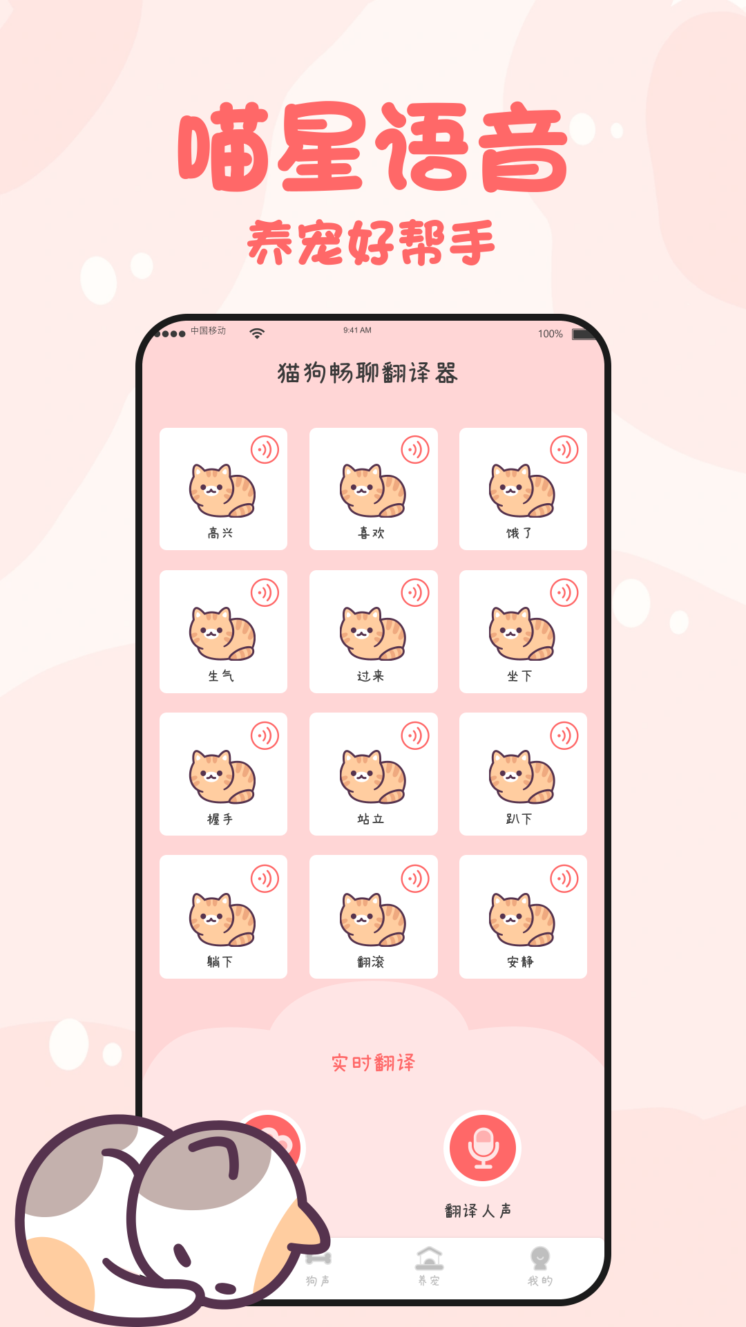 猫狗畅聊翻译器截图1