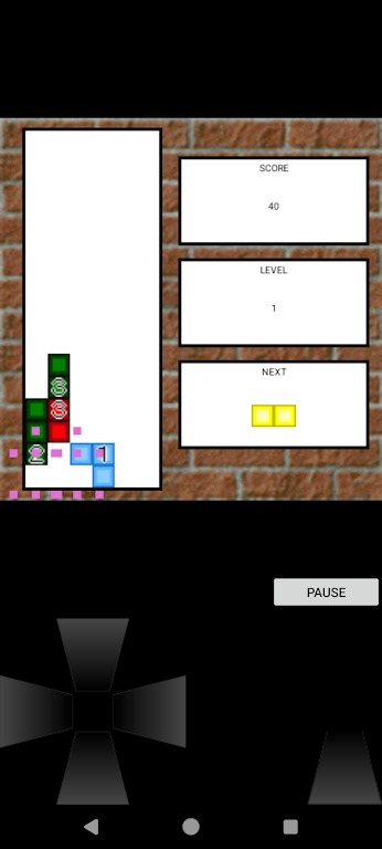 块数字颜色下降游戏图2