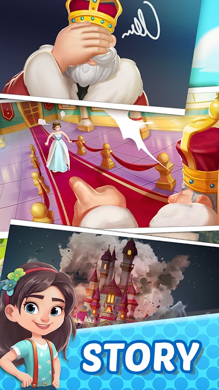 女王的城堡合并和故事游戏图1