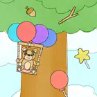 气球泰迪熊