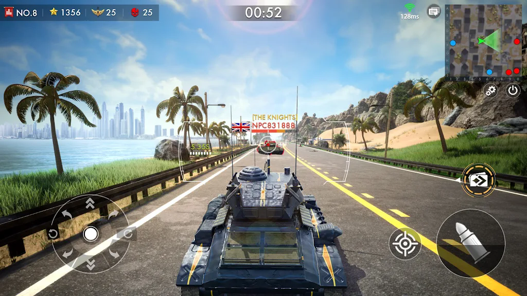 坦克冲突PVP闪电战MMO游戏(tank conflict: pvp blitz mmo)图1