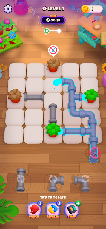给植物浇水游戏(water my plants)图1