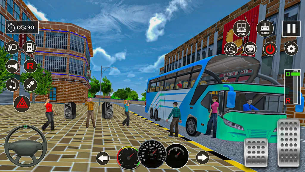 美国巴士模拟器城市巴士游戏图3
