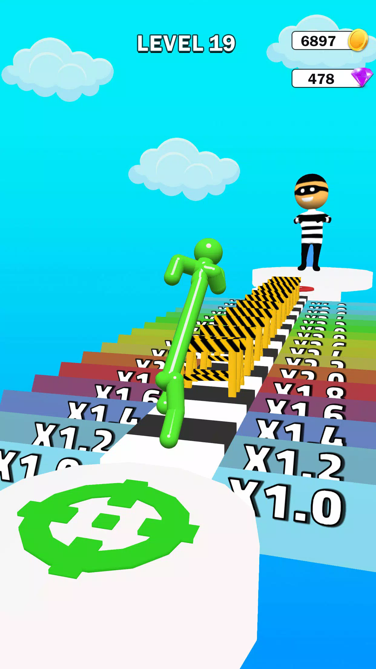 大人物冒险奔跑与成长游戏(big man)图2