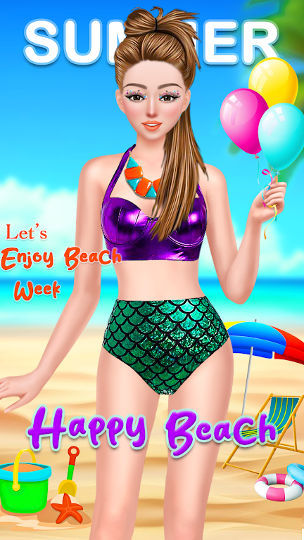 时装化妆秀游戏(fashion makeover dress up show)图4