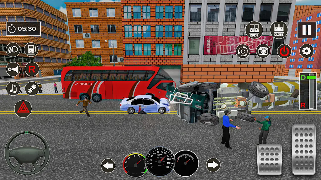 美国巴士模拟器城市巴士游戏图2
