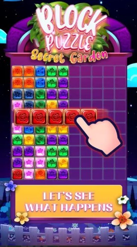 积木拼图秘密花园游戏(Block Puzzle - secret garden)图1