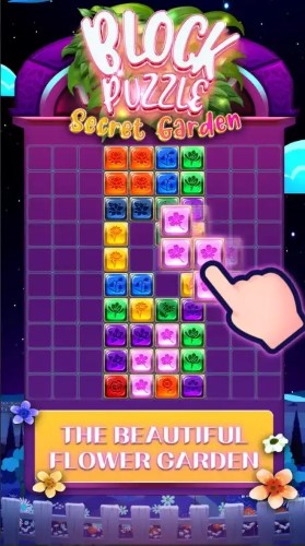 积木拼图秘密花园游戏(Block Puzzle - secret garden)图3