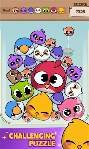 滴落合并鸟类冒险游戏(bird merge)图2