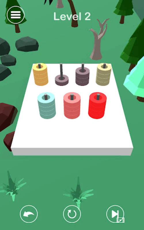 戒指颜色排序游戏(ring color sort)