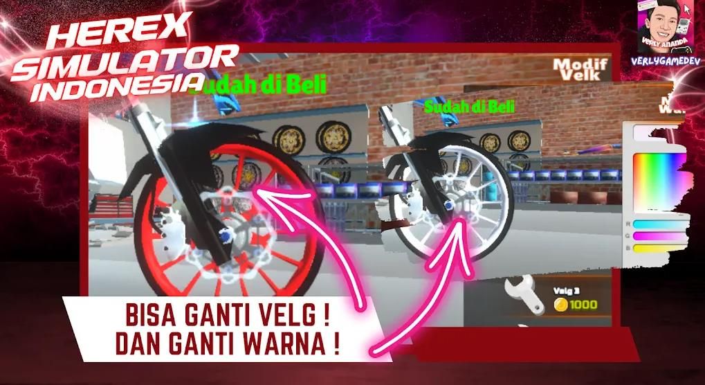 印尼摩托车游戏(Herex Simulator Indonesia)图3