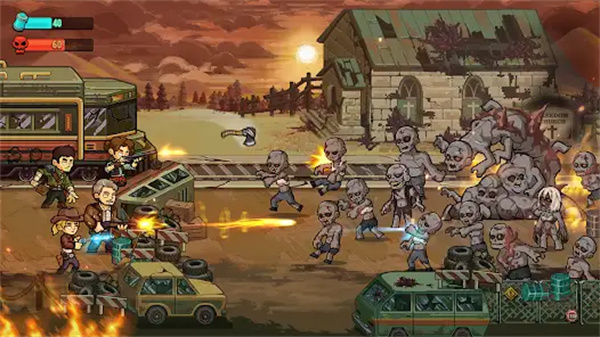 僵尸战争死亡之路游戏(zombie warfare: the death path)图1