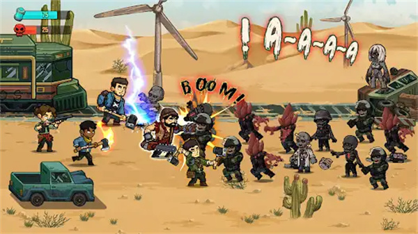 僵尸战争死亡之路游戏(zombie warfare: the death path)图2