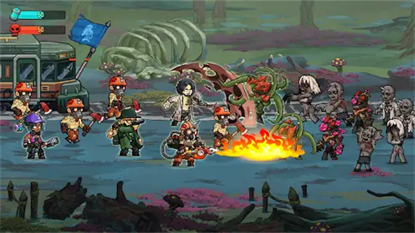 僵尸战争死亡之路游戏(zombie warfare: the death path)图3