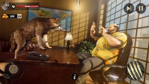 野狼生活模拟器WildWolfLifeSimulatorGame图2